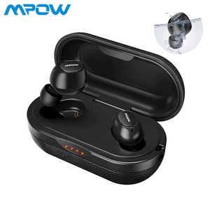Mpow ipx7 T5 TWS Earphones Wireless Earbuds Bluetooth 5.0 Headset Support Aptx 36h Playing Time For iPhone Android Xiaomi Huawei - virtualdronestore.com
