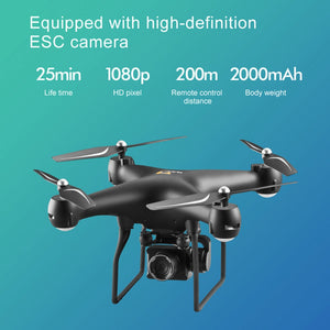S32T Dron 5MP 1080P Wide Angle WIFI FPV HD Camera Headless Mode RC Helicopter RC Quadrocopter Selfie Drone with Camera HD - virtualdronestore.com