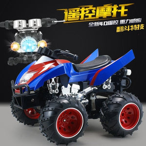 2.4Ghz Gravity induction 360 degree rotation stunt 4D RC Remote Control Motorcycle Electronic Toy VS 2098B - virtualdronestore.com