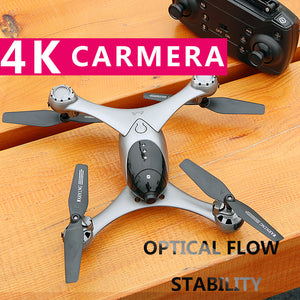 Professional WIFI Drone With Camera HD 4K Live Video FPV Dron Attitude Hold Optical Flow Positioning RC Helicopter Quadrocopter - virtualdronestore.com