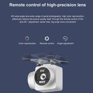 1080P Helicopter Portable HD Camera RC Drone Hold With LED Light WiFi FPV Live One Key Return Quadcopter - virtualdronestore.com
